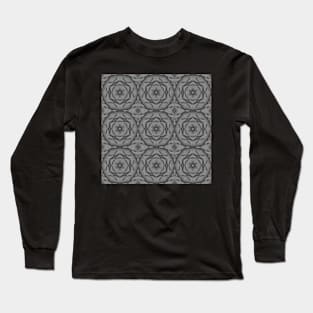 Pattern wool gray Long Sleeve T-Shirt